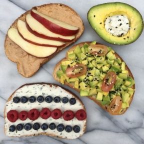 Gluten-free Deli Style Bread with Stuffed Avocado